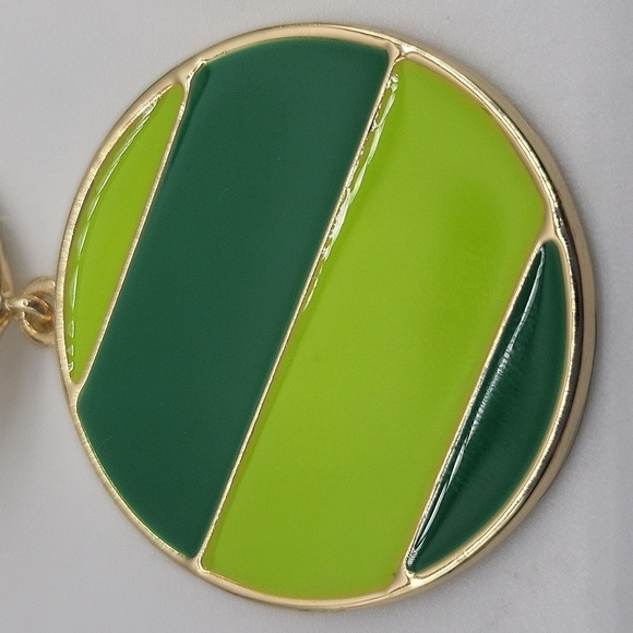 527- Resin Handmade Earrings NWT - Picture 2 of 4